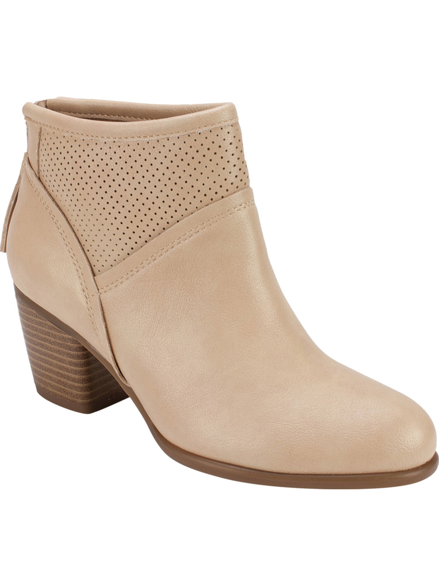 White Mountain WHITE MOUNTAIN Womens Beige Perforated Slip Resistant