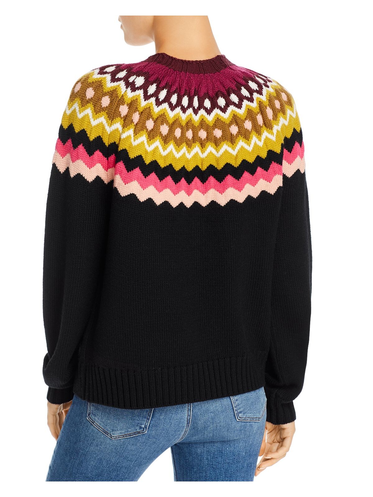 JOIE Womens Black Printed Long Sleeve Crew Neck Sweater Size: XL | eBay