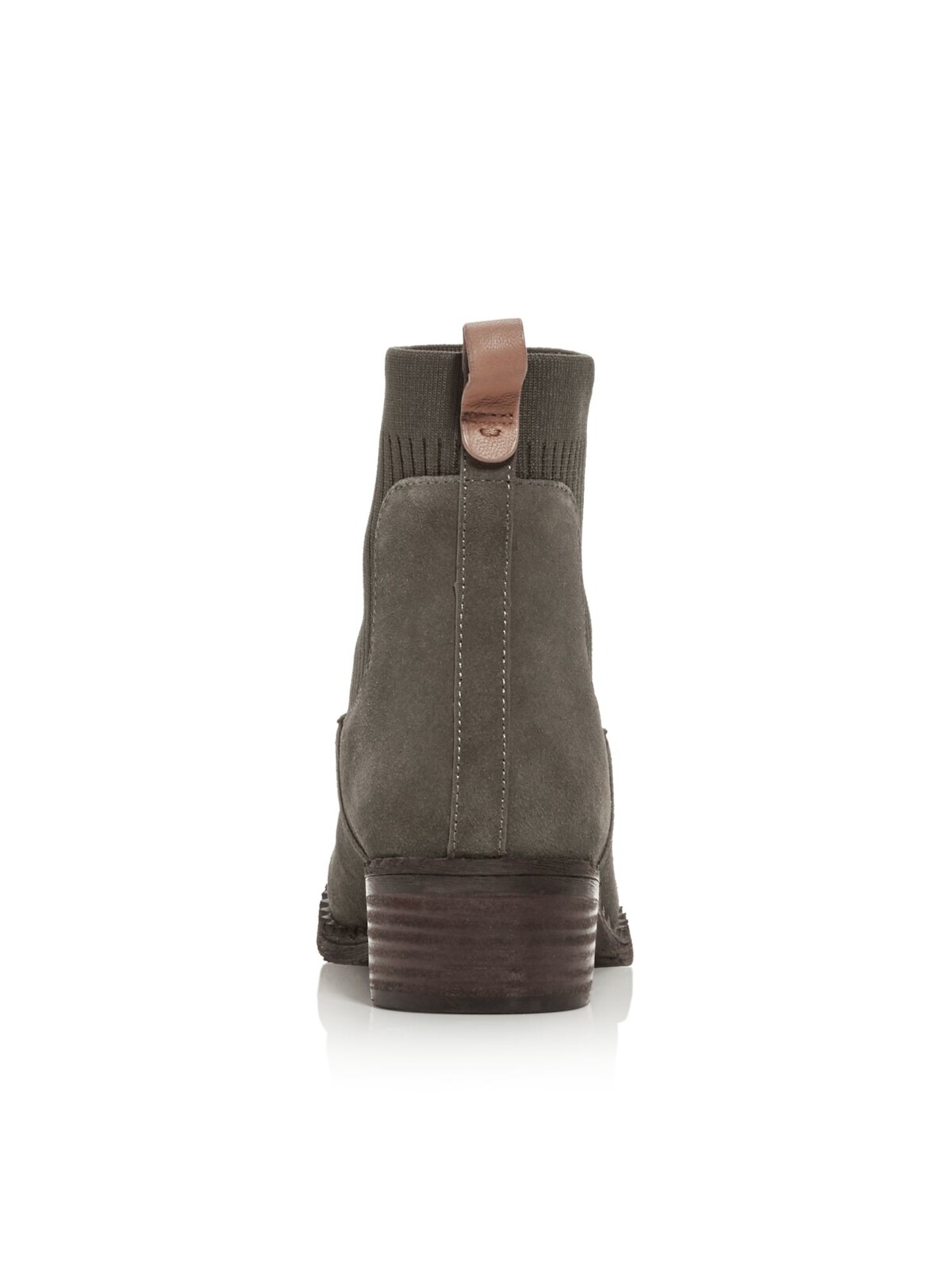 GENTLE SOULS KENNETH COLE Womens Charcoal Gray Inset Best Chelsea Booties 8.5 product image view 2