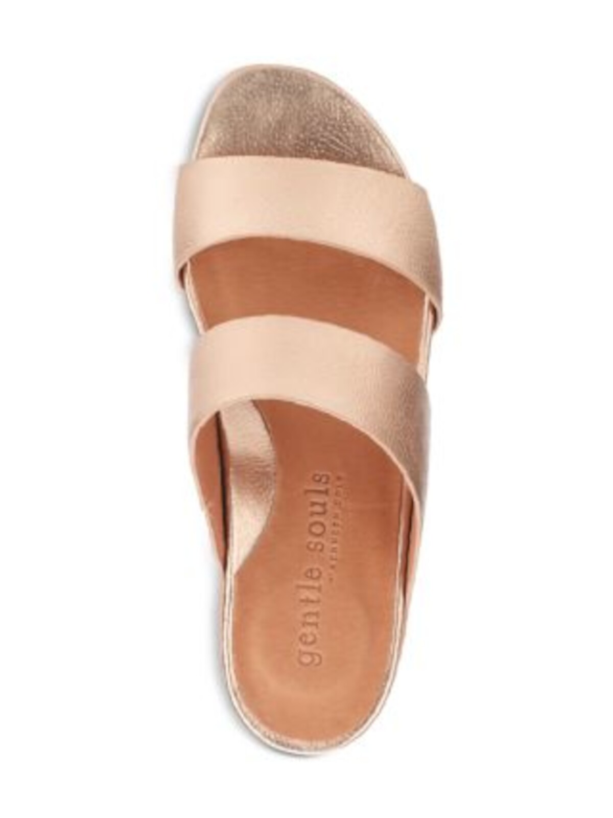 GENTLE SOULS KENNETH COLE Womens Pink Gisele Wedge Sandals Shoes 8 M product image view 3
