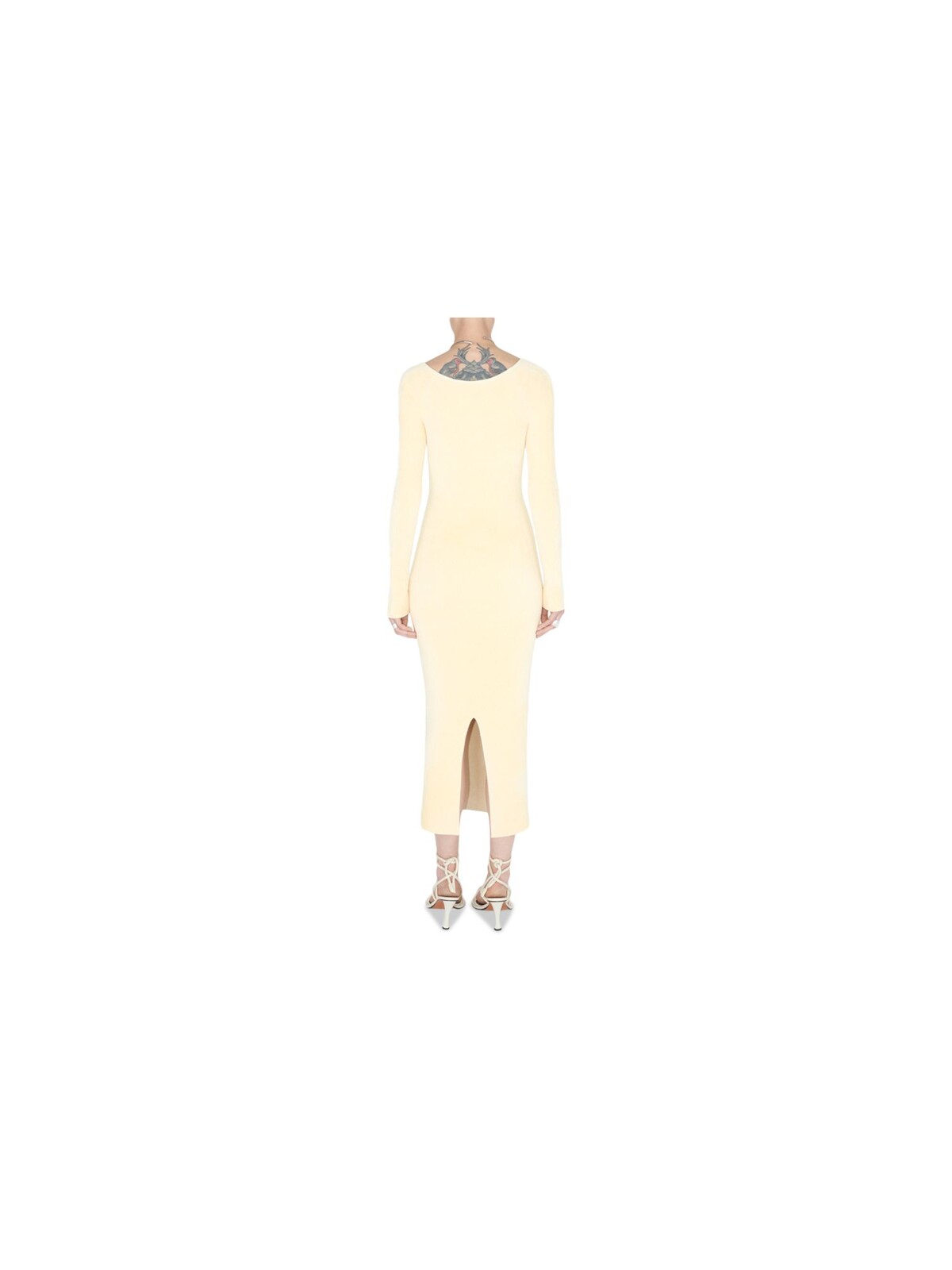 GALVAN LONDON Womens Yellow Notched Neck Back Slit Long Sleeve Sheath Dress M 886329387707| eBay GALVAN LONDON Womens Yellow Notched Neck Back Slit Long Sleeve Sheath Dress M 886329387707| eBay
