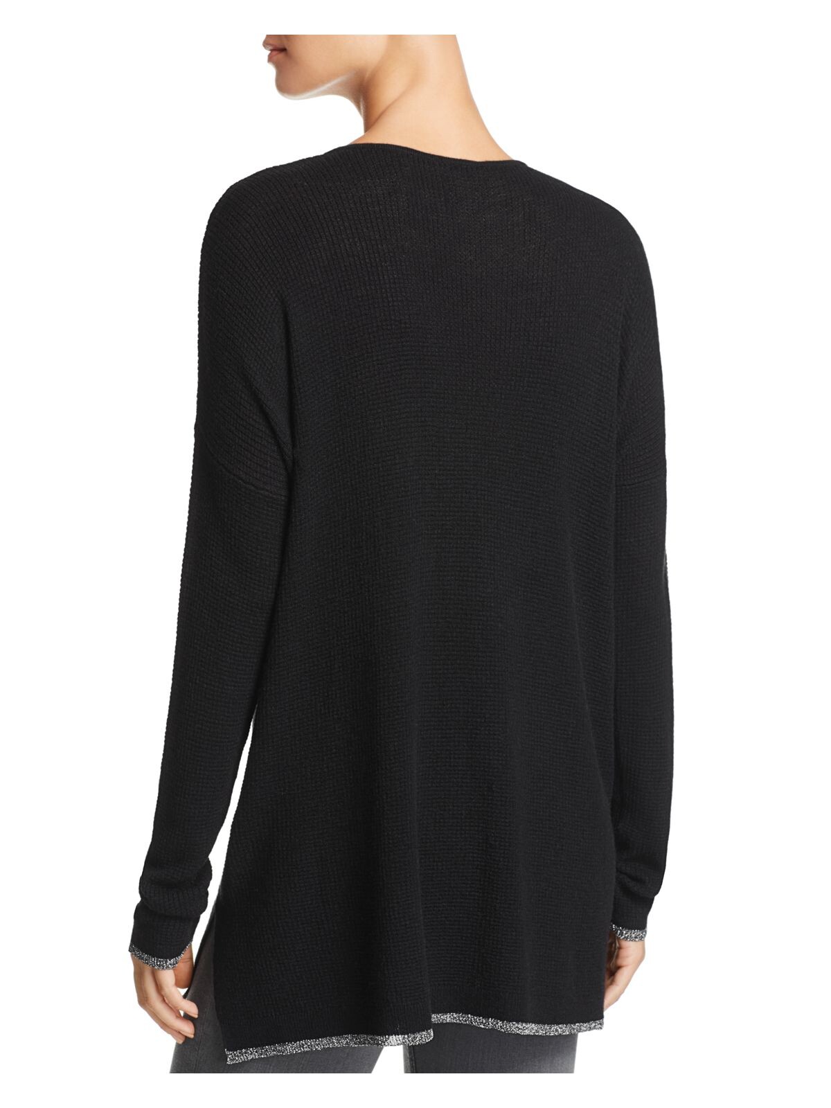 JOIE 238 Womens New Black V Neck Long Sleeve Casual Sweater M B+B eBay