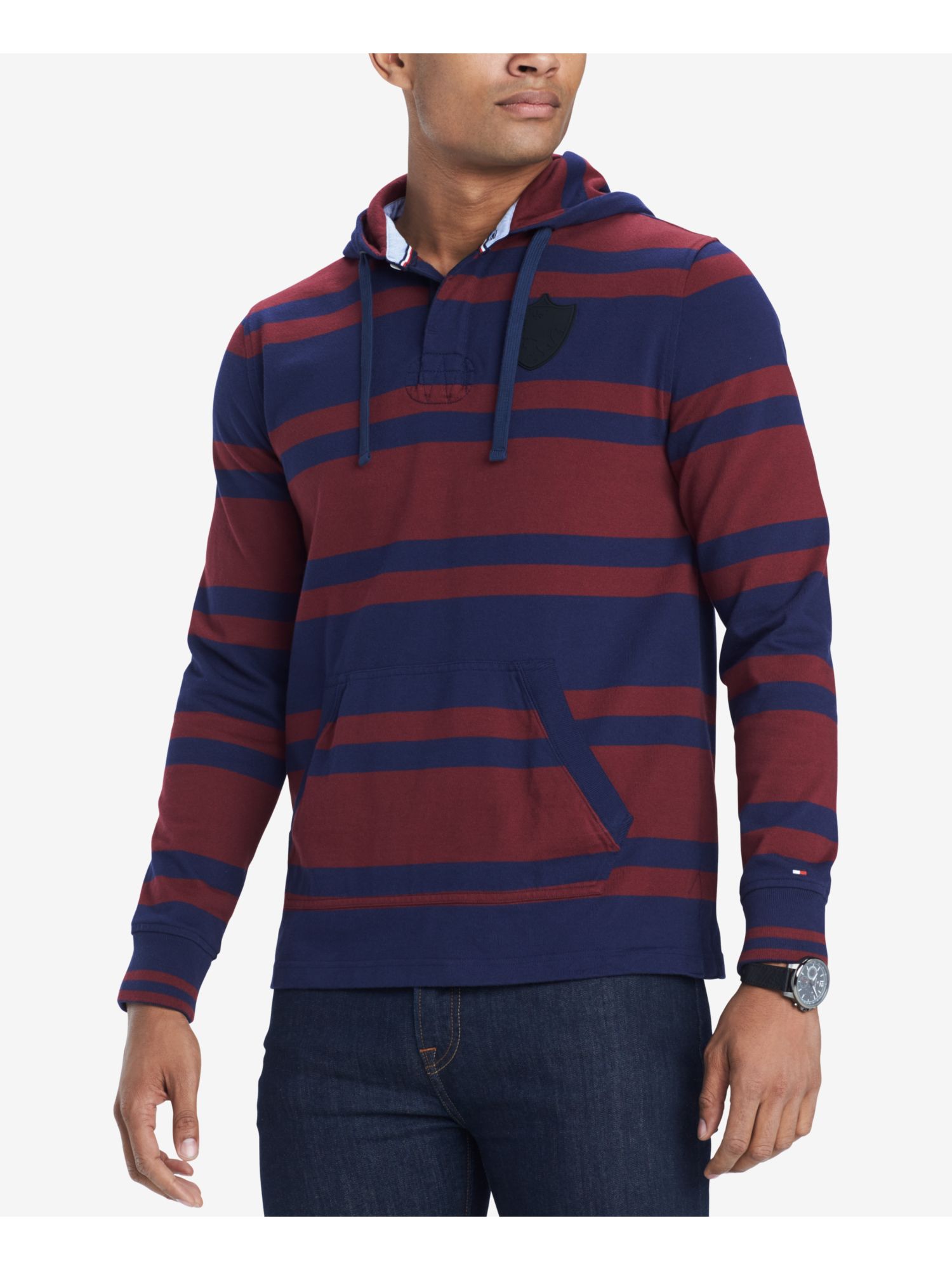 tommy hilfiger rugby jumper mens