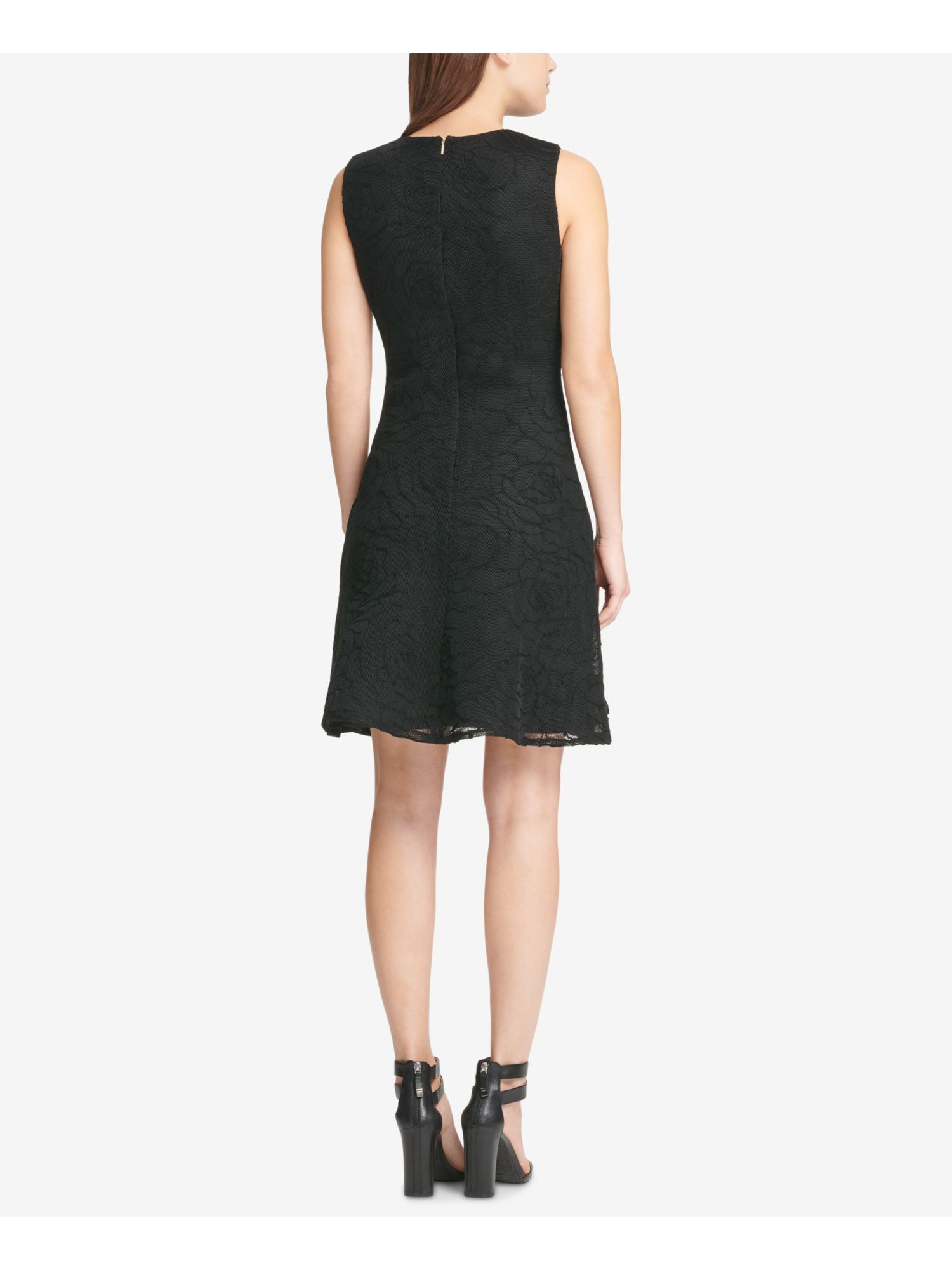 dkny bell sleeve dress