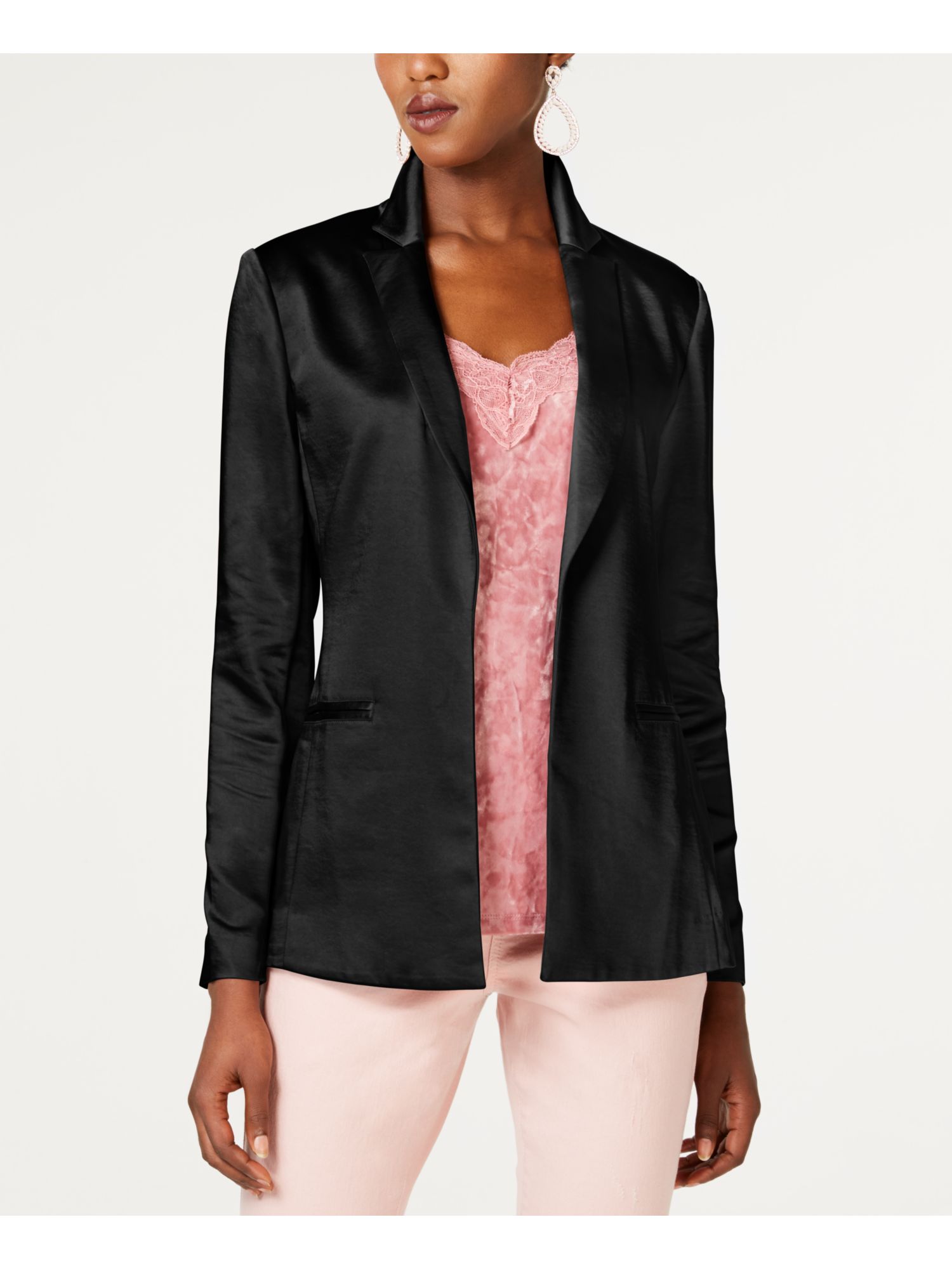 black textured blazer