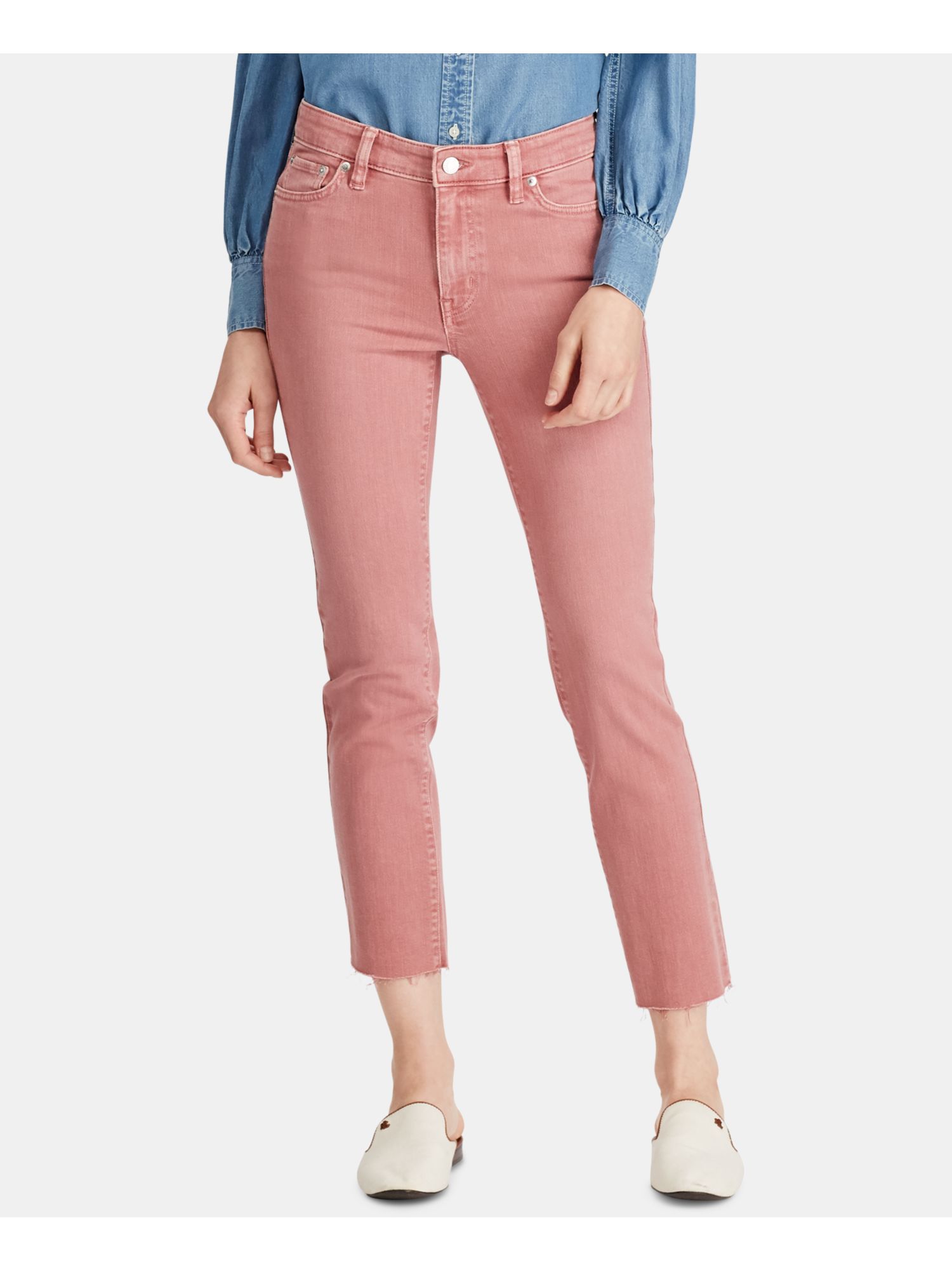 ralph lauren pink jeans