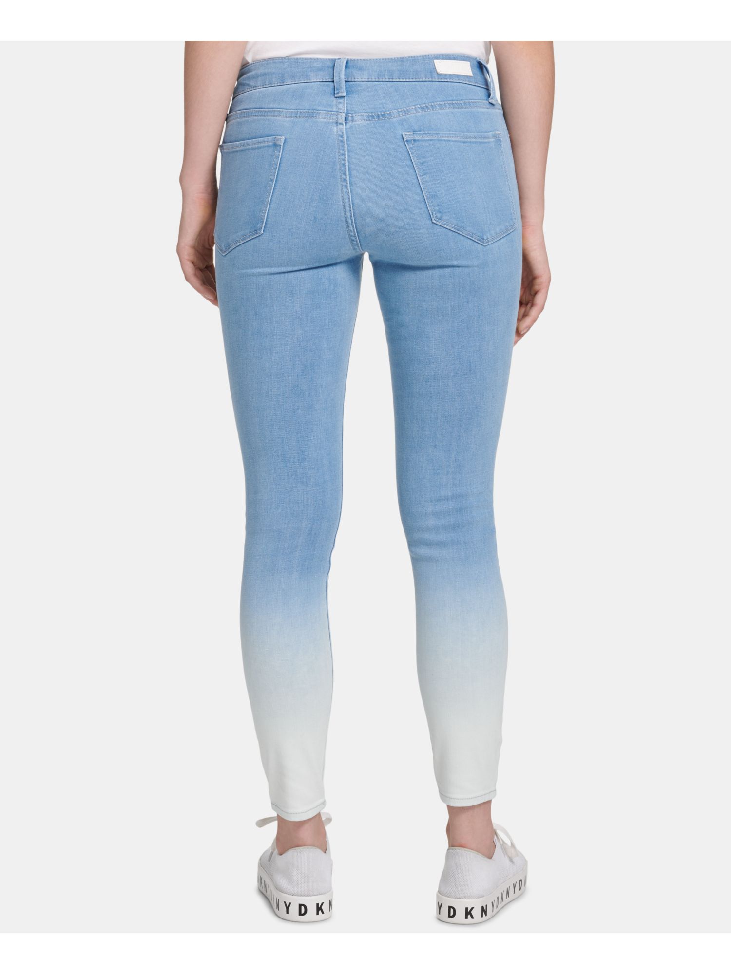 DKNY 99 Womens New 0023 Light Blue Ombre Casual Jeans 25 Waist B+B eBay