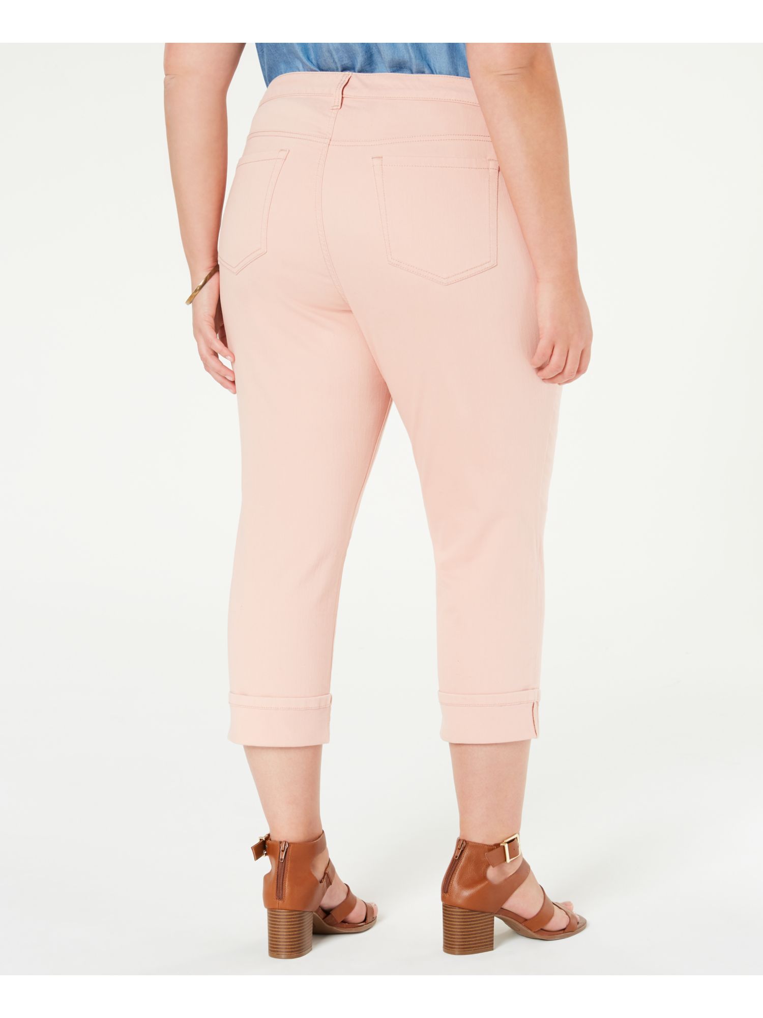 STYLE & COMPANY 60 Womens New 0412 Pink Casual Jeans 22W Plus B+B eBay