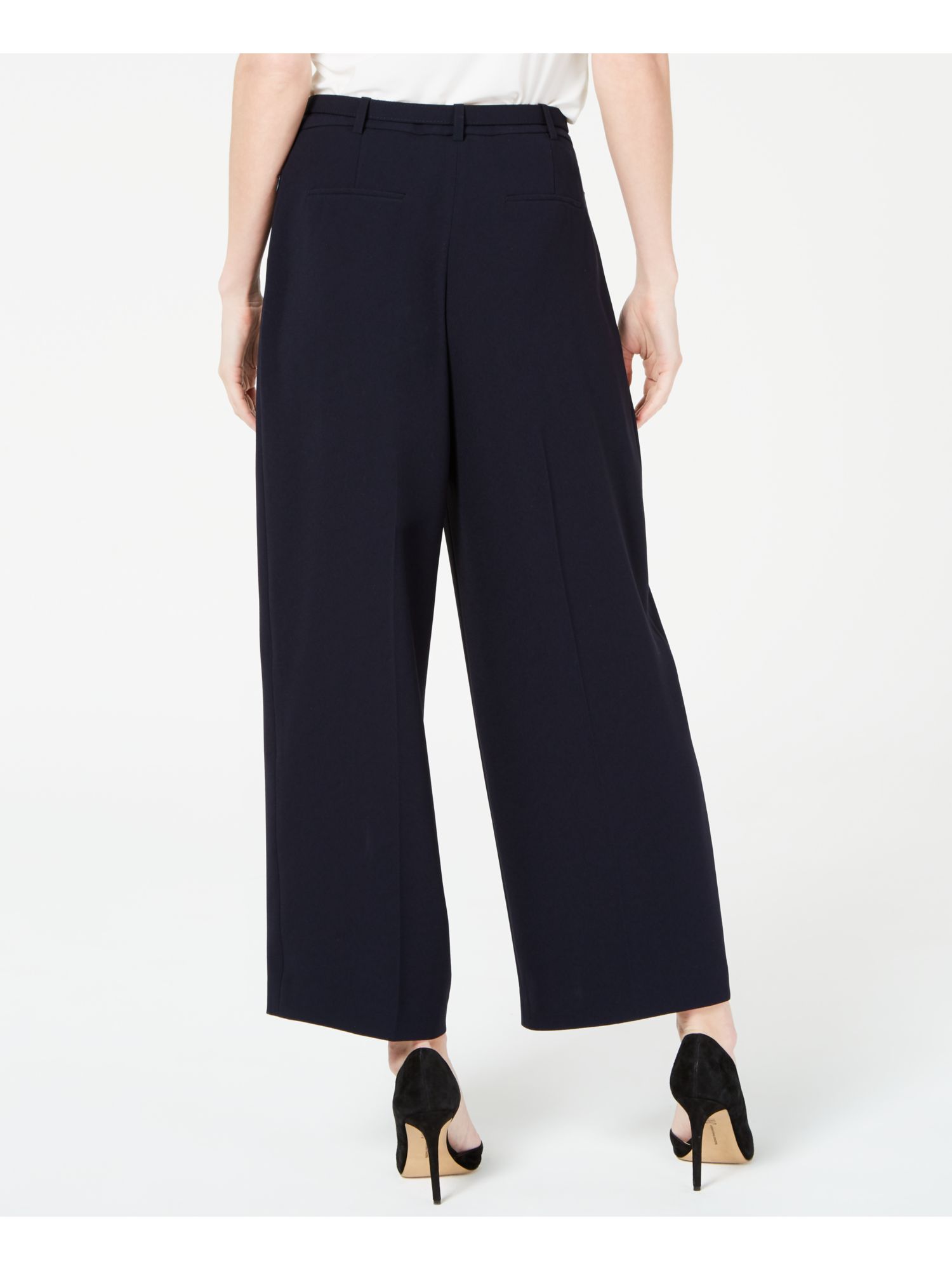 elie tahari wide leg pants