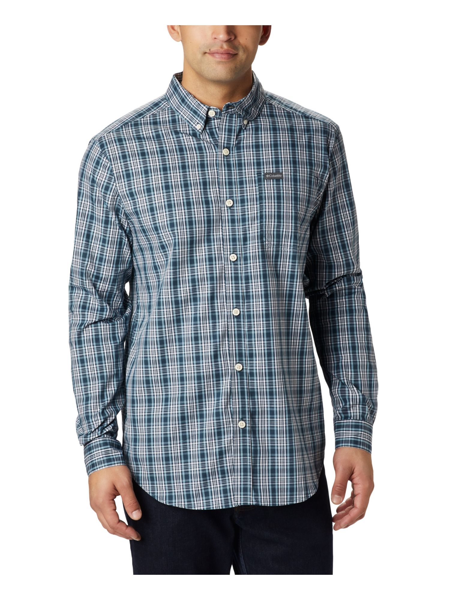 columbia collared shirt