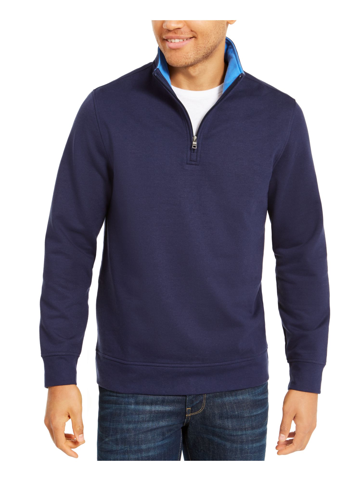mens long sleeve quarter zip