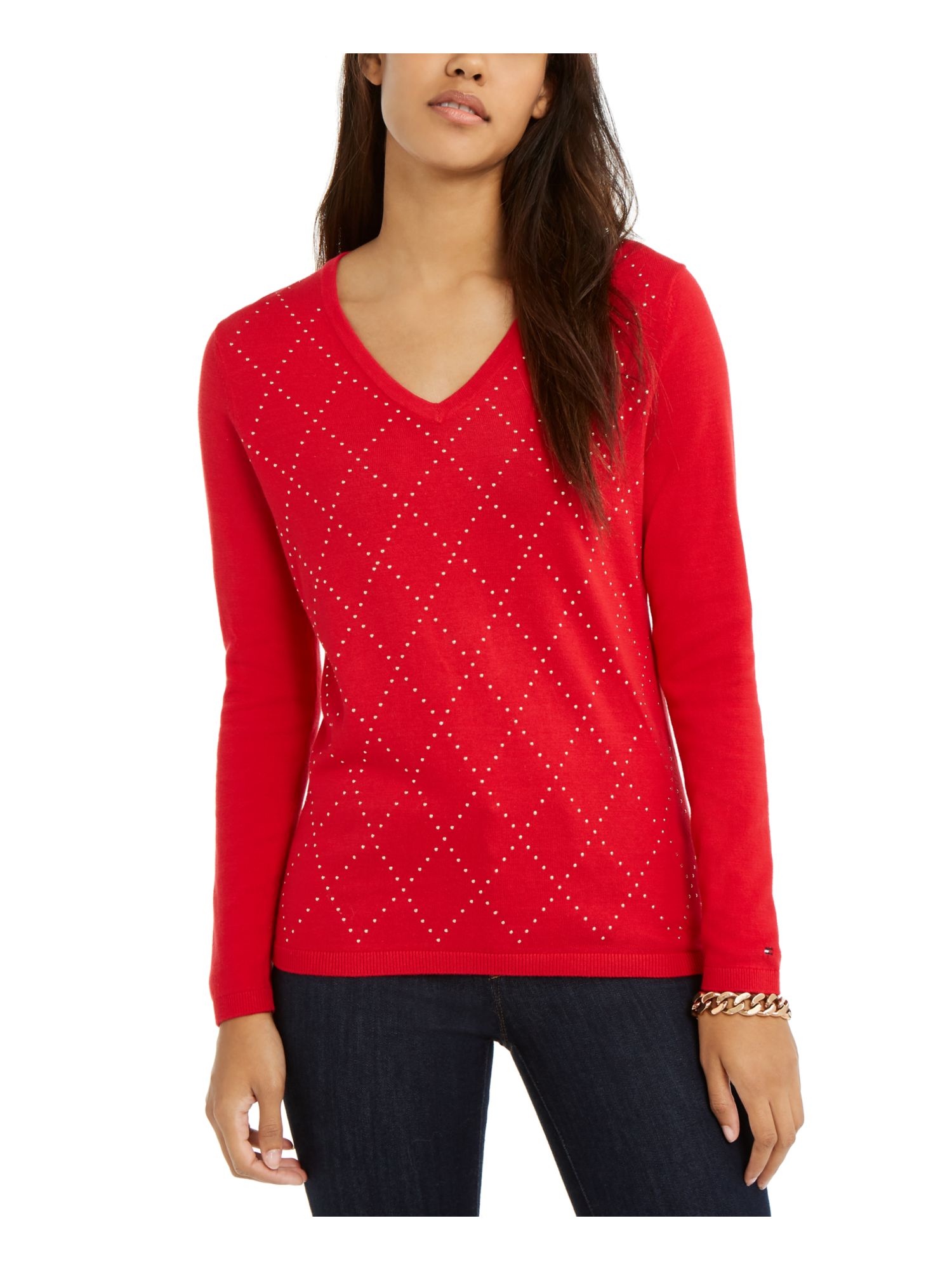 tommy hilfiger ladies long sleeve tops
