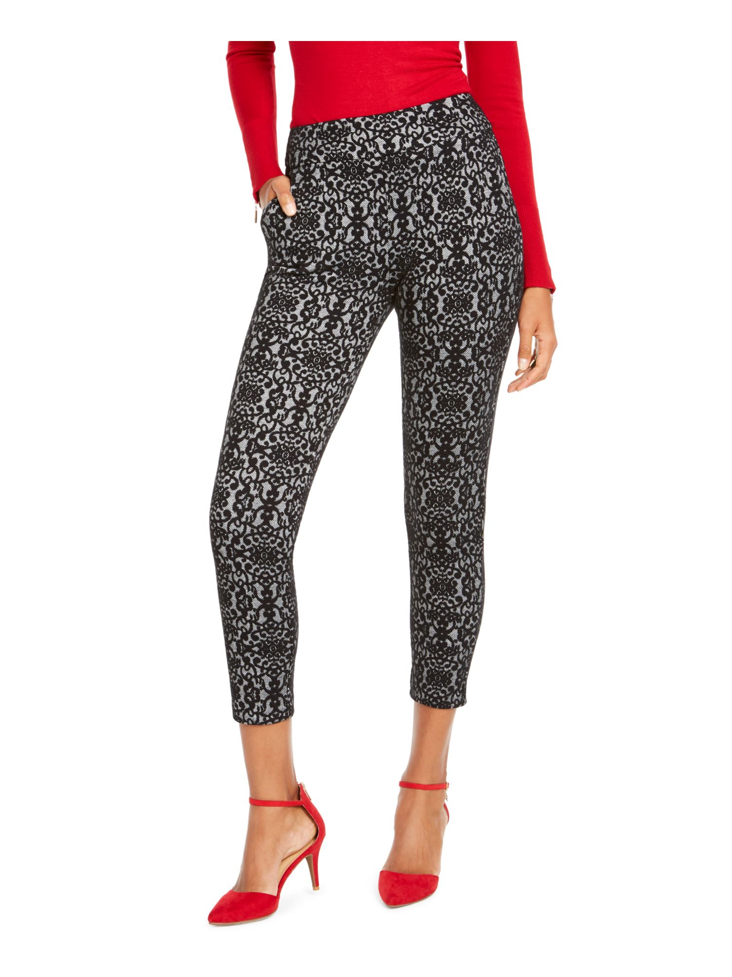 Thalia Sodi Women/'s /'Snap-Stud Jeggings Created for Macy/'s/' Light Wash Size XXL