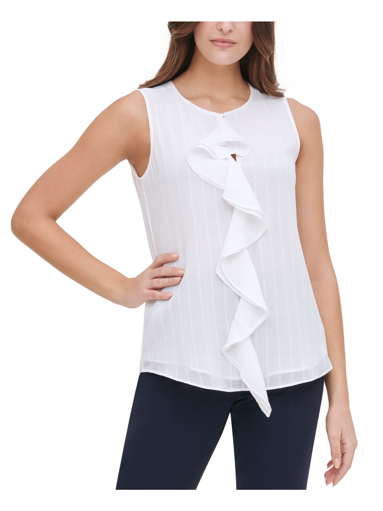 tommy hilfiger white tank top