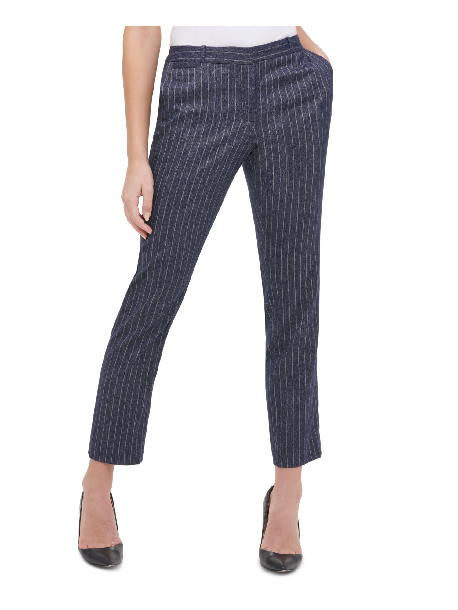 tommy hilfiger pinstripe pants