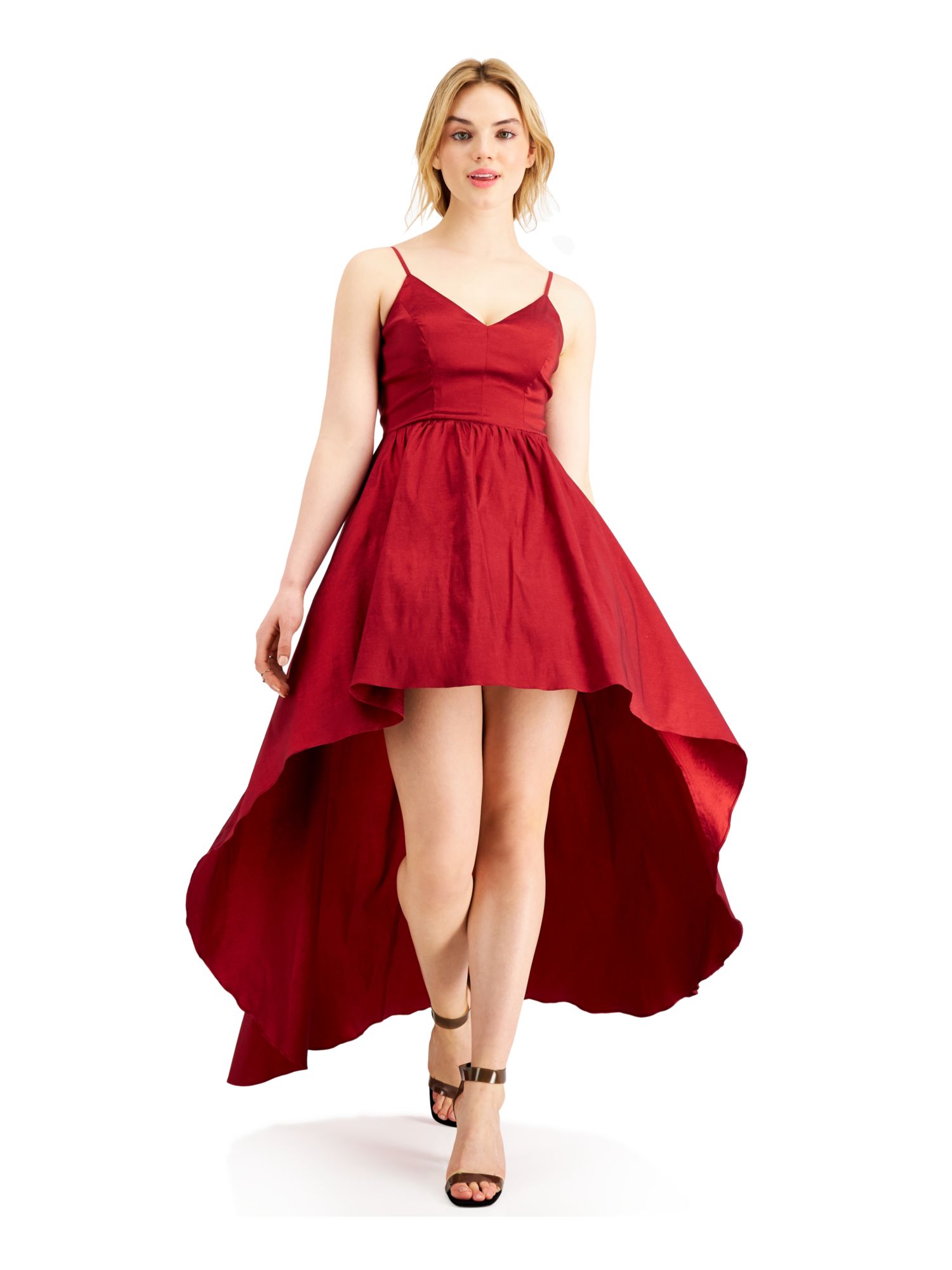 b darlin red prom dress Amazon.com: B Darlin Womens Fit + Flare Full-Length Dress Red Embellished  Spaghetti Strap V Neck Prom Juniors 5 : Clothing, Shoes & Jewelry