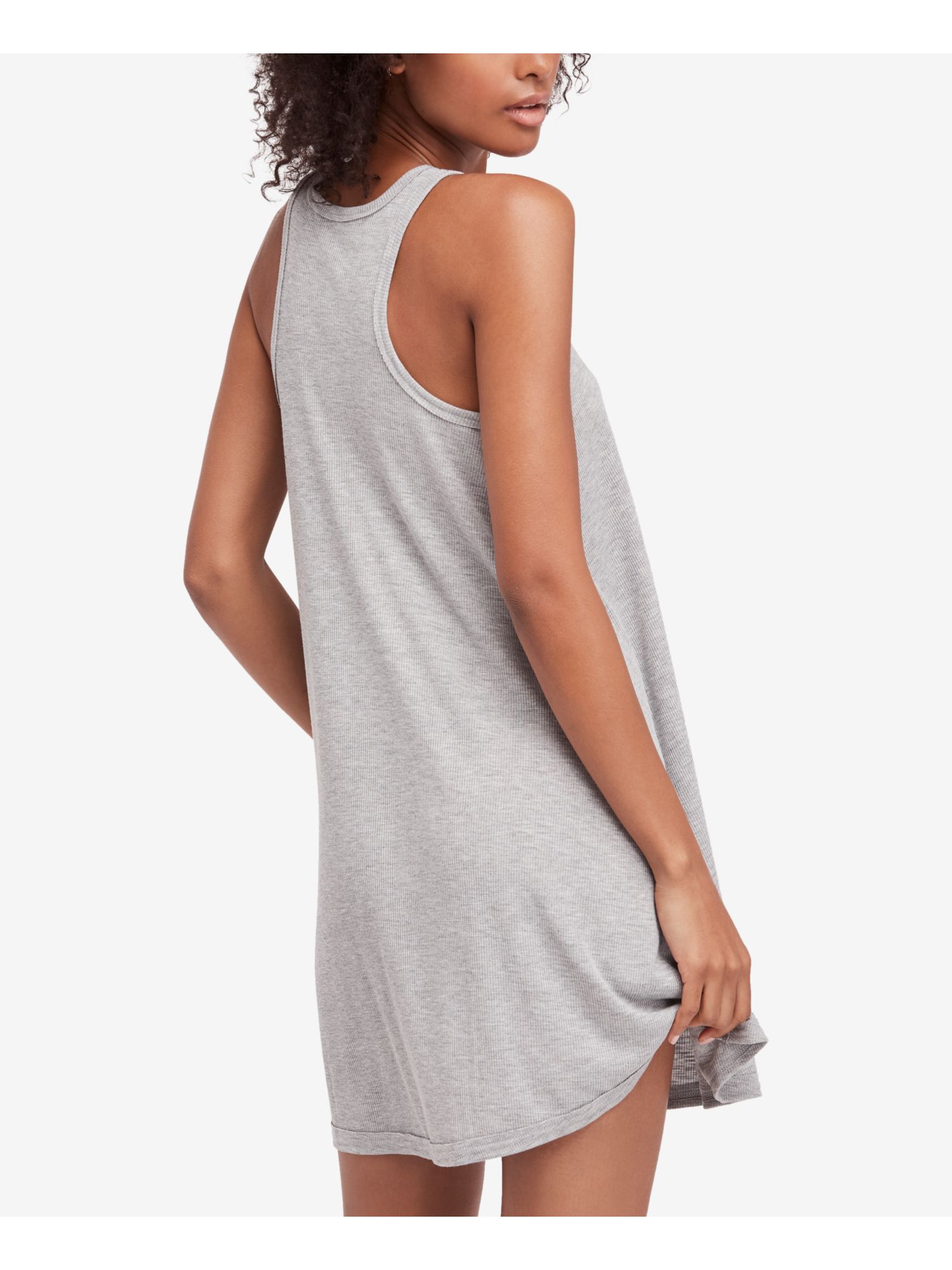 FREE PEOPLE Womens Gray Mini Dress Sleeveless Mini Shift Dress Size: M | eBay